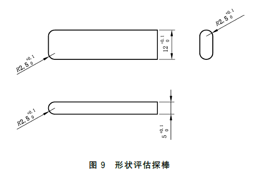 GB28007图9 形状评估探棒
